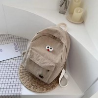 Tas Ransel Korean Style Casual Trendy Backpack Sekolah Two Eye Terbaru 